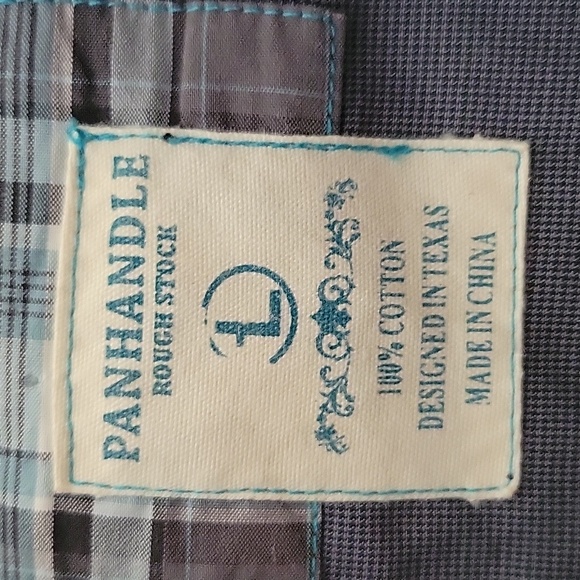 Panhandle embroidered western snap shirt - Picture 4 of 9